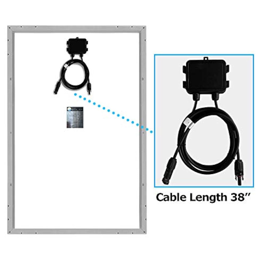 Panel solar cargador de batería