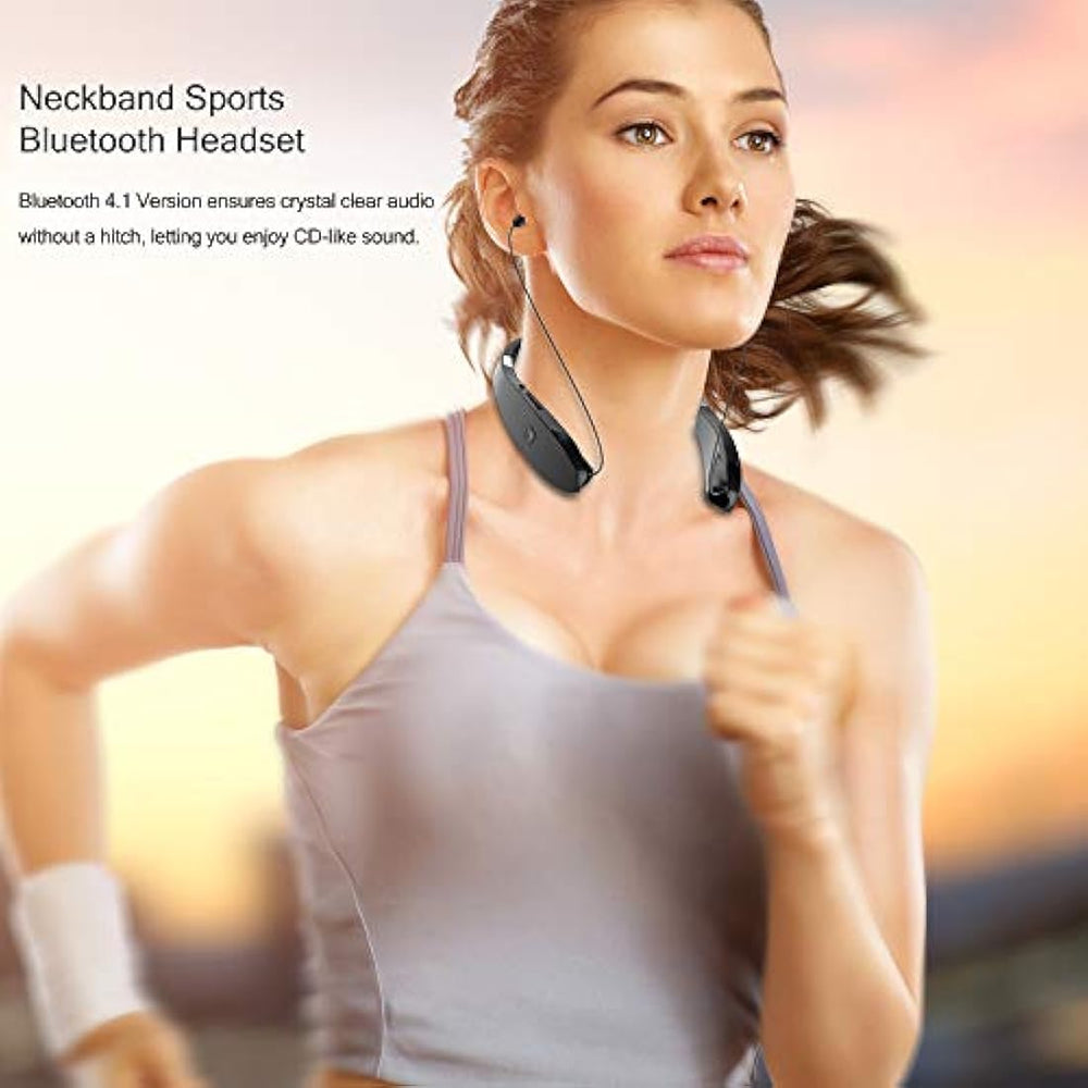 Auriculares Bluetooth plegables, ligeros y retráctiles