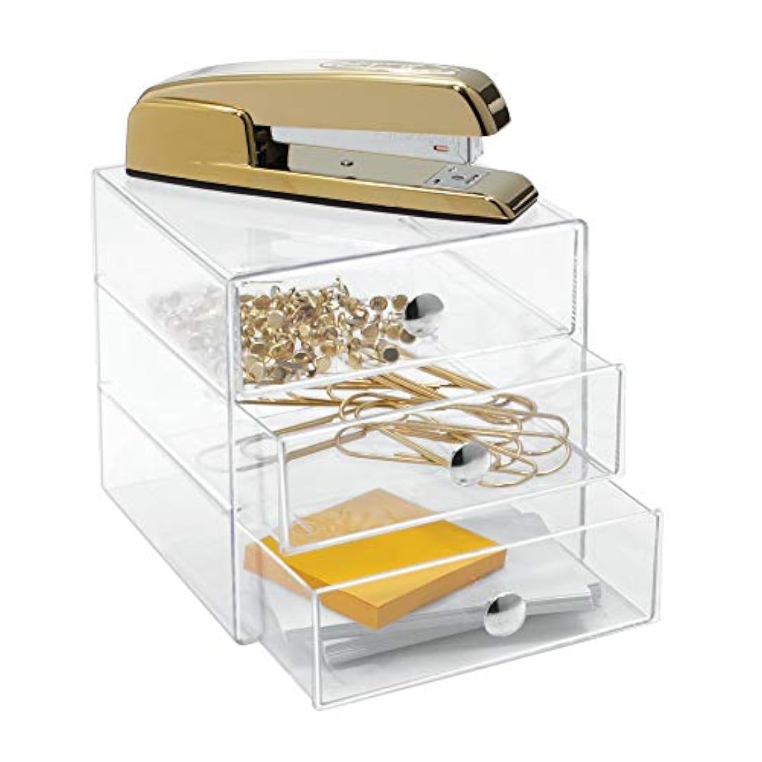 Organizador de almacenamiento con 3 cajones