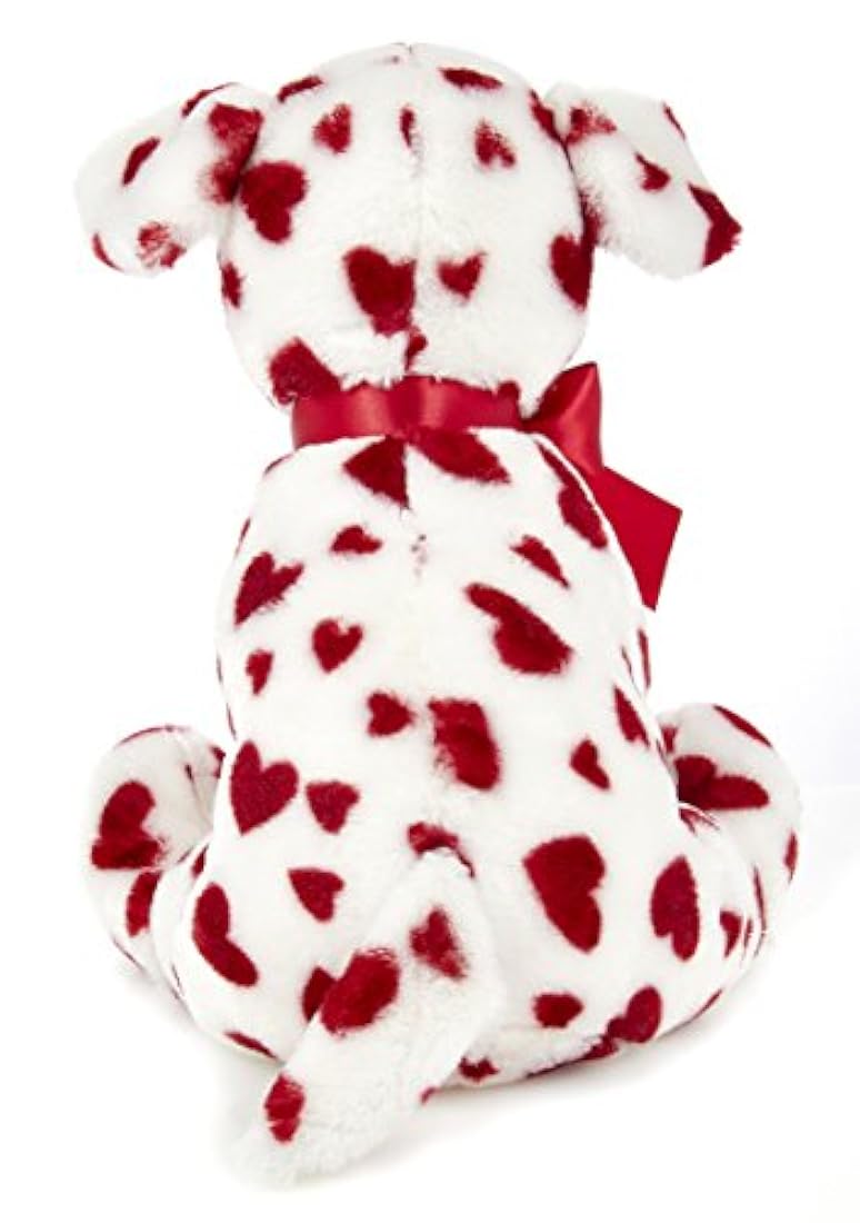 Peluche animal cachorro con corazones 12 pulgadas