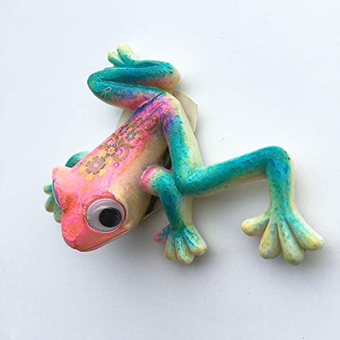 Imán 3D para nevera con diseño de rana