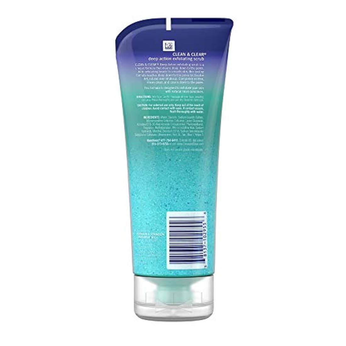 Limpiador facial exfoliante de acción profunda