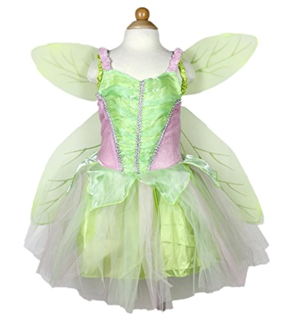 Petitebella Green Fairy Costume Dress 1-10 años