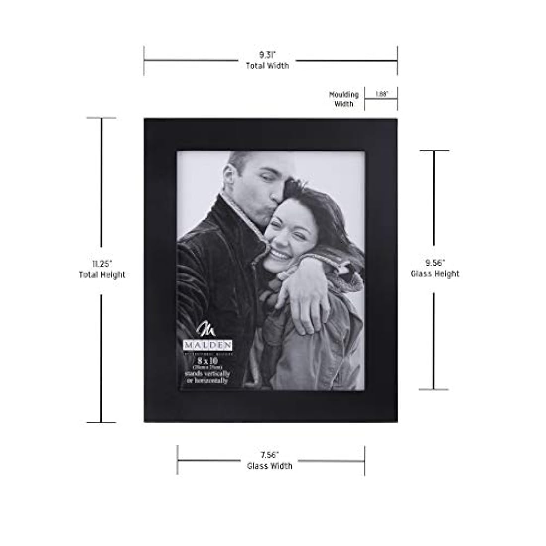 Malden International Designs - Marco de fotos de madera