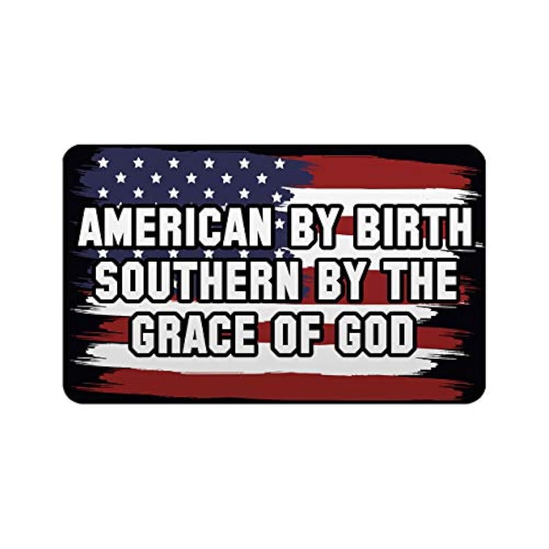 Imán para nevera con la bandera de Estados Unidos de América