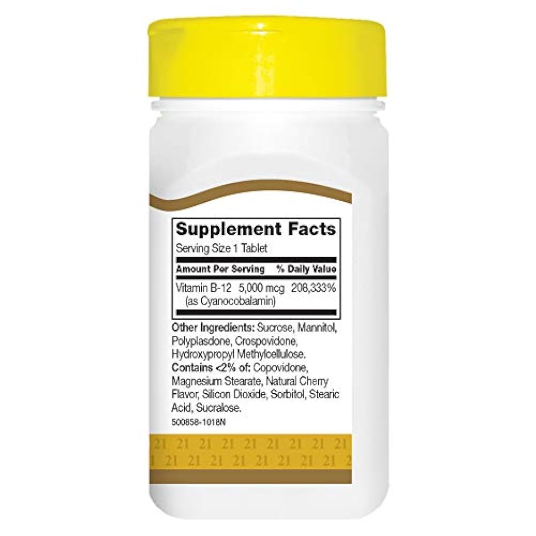 21st Century B 12 1000 mg comprimidos de liberación prolonga