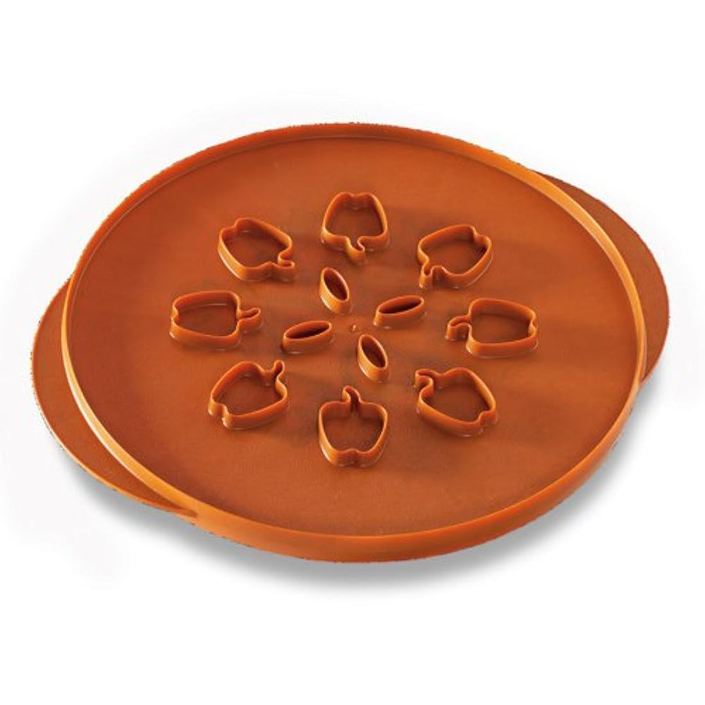 Nordic Ware – Cortadora reversible de pastel de manzanas