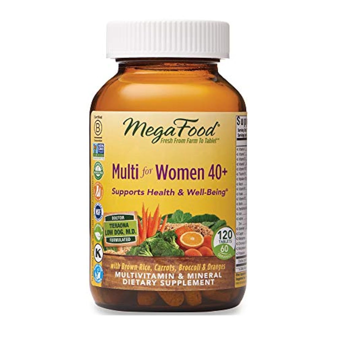 MegaFood - Multivitaminico para mujeres 40 +