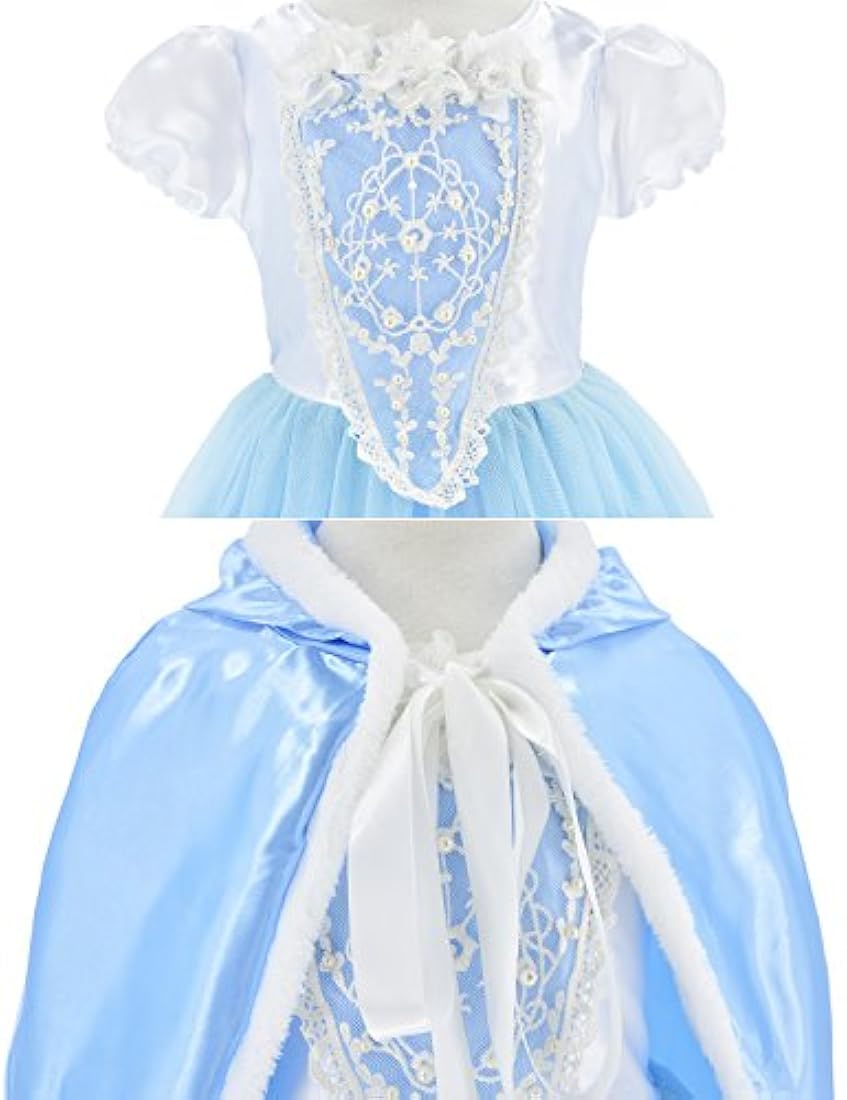 Disfraz de princesa para fiesta de cumpleaños o Navidad