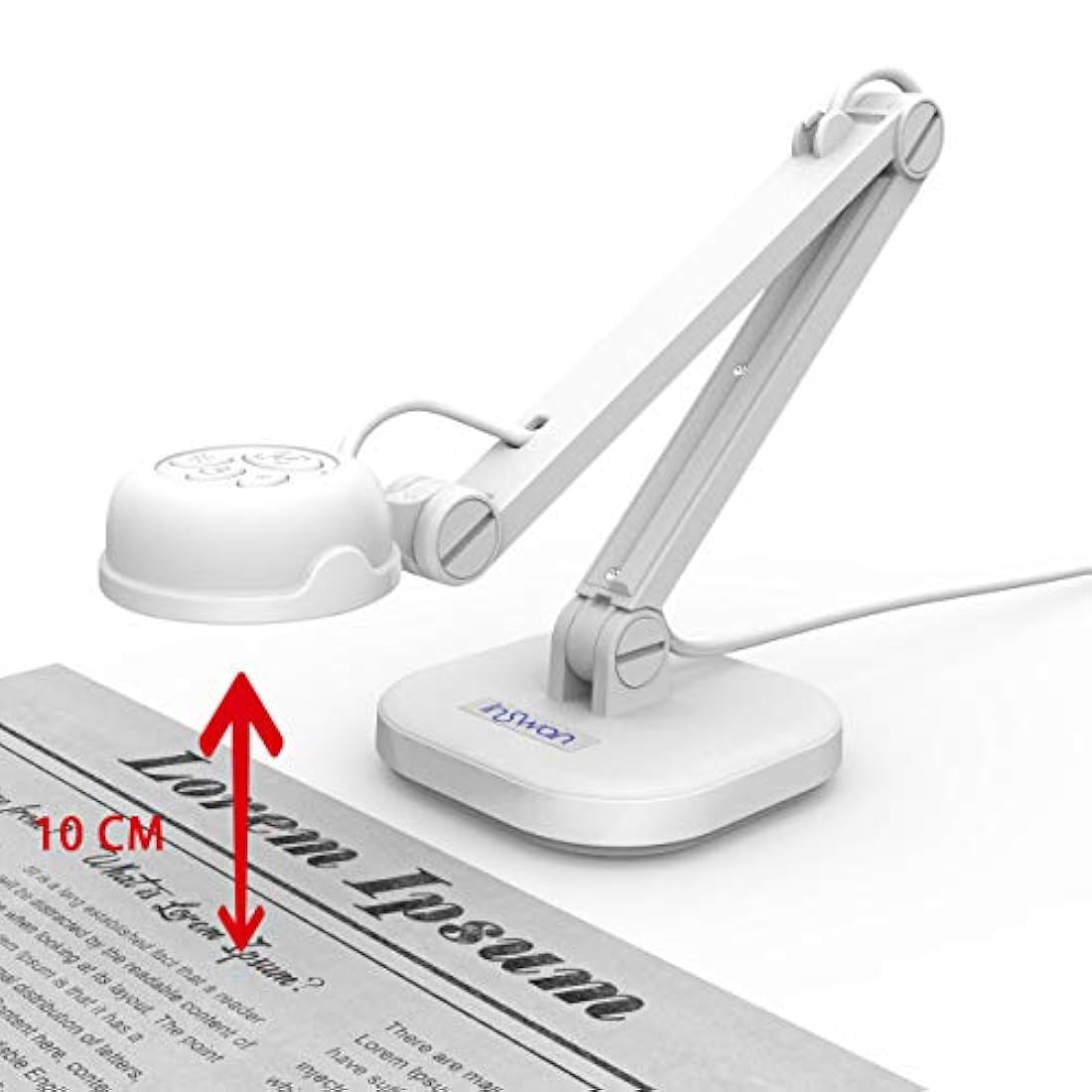 Cámara de documentos USB de 8 MP con enfoque automático