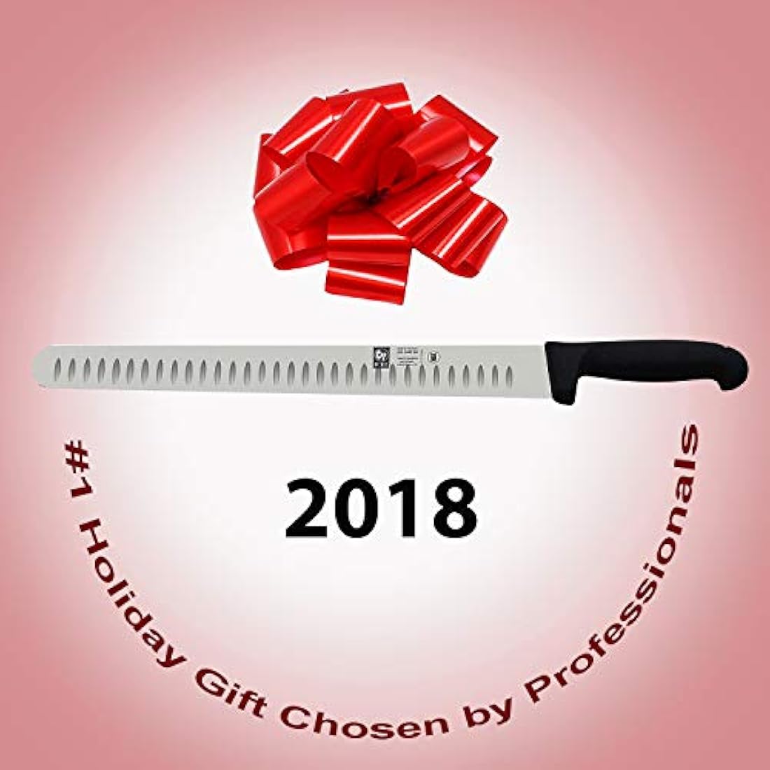 ICEL -Cuchillo rebanador de 14 en acero de carbono