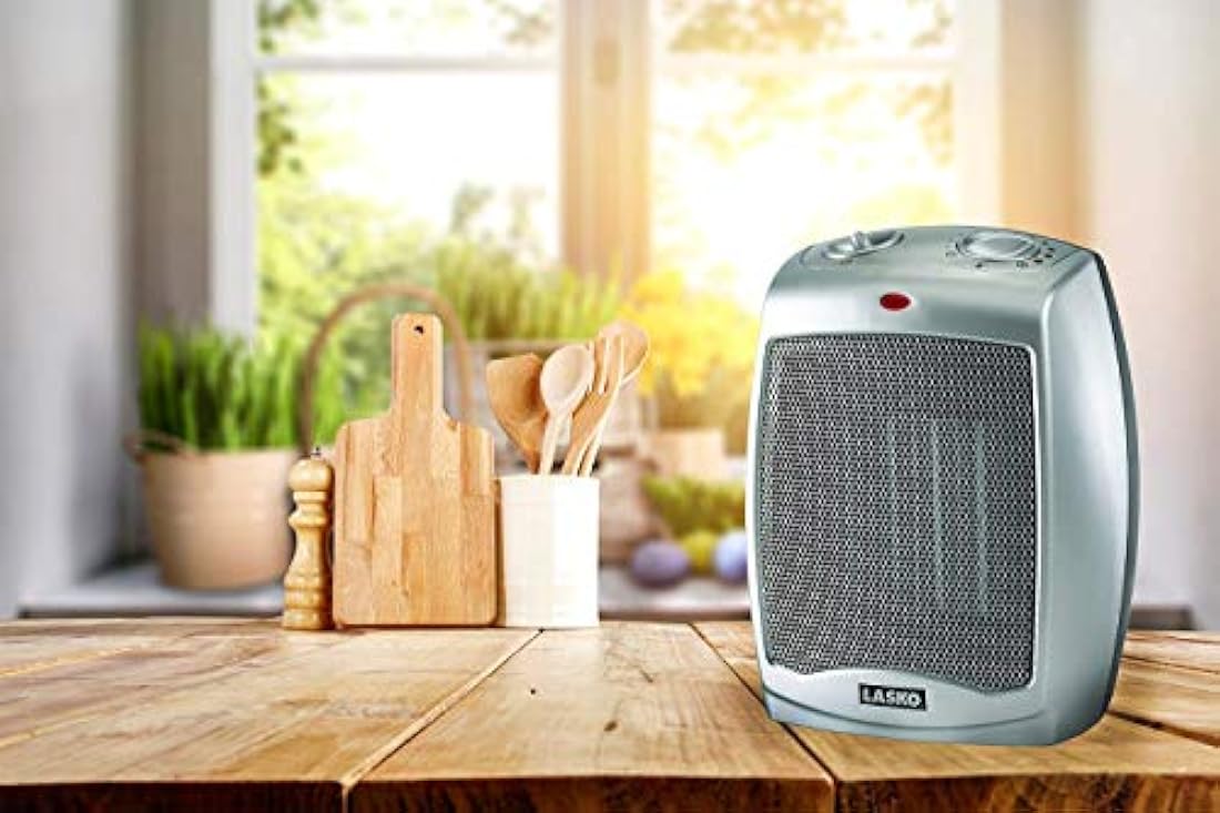 Calefactor de cerámica con termostato regulable Lasko 754200
