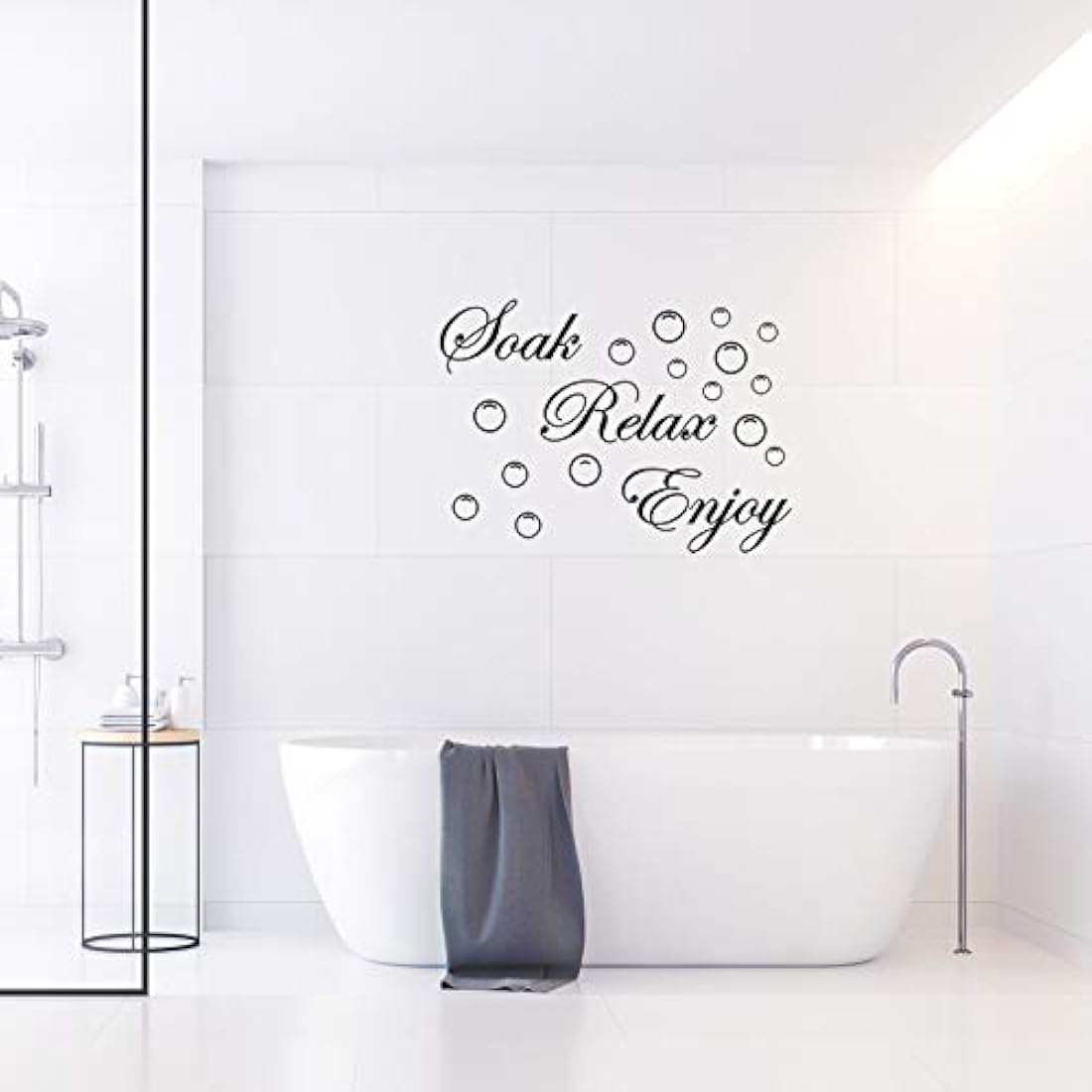 mural Pegatinas para decoración de pared de color negro