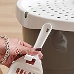 Caja de Arena para Gatos con Cuchara para Arena