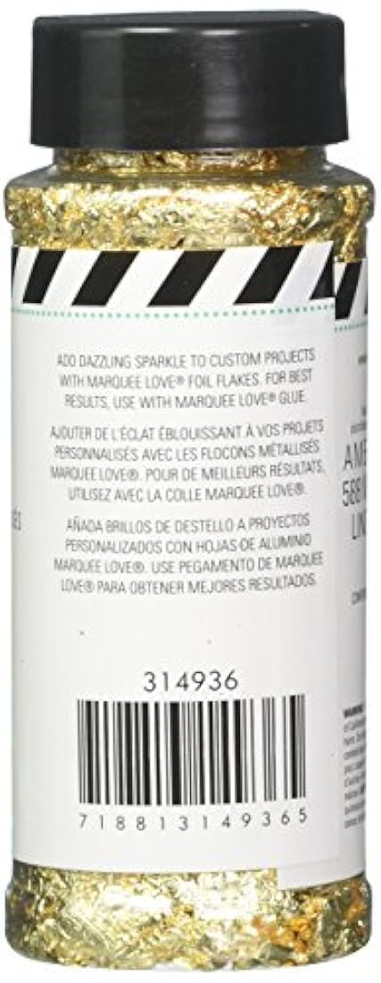 Heidi Swapp 314936 - Llantas de visón, color dorado