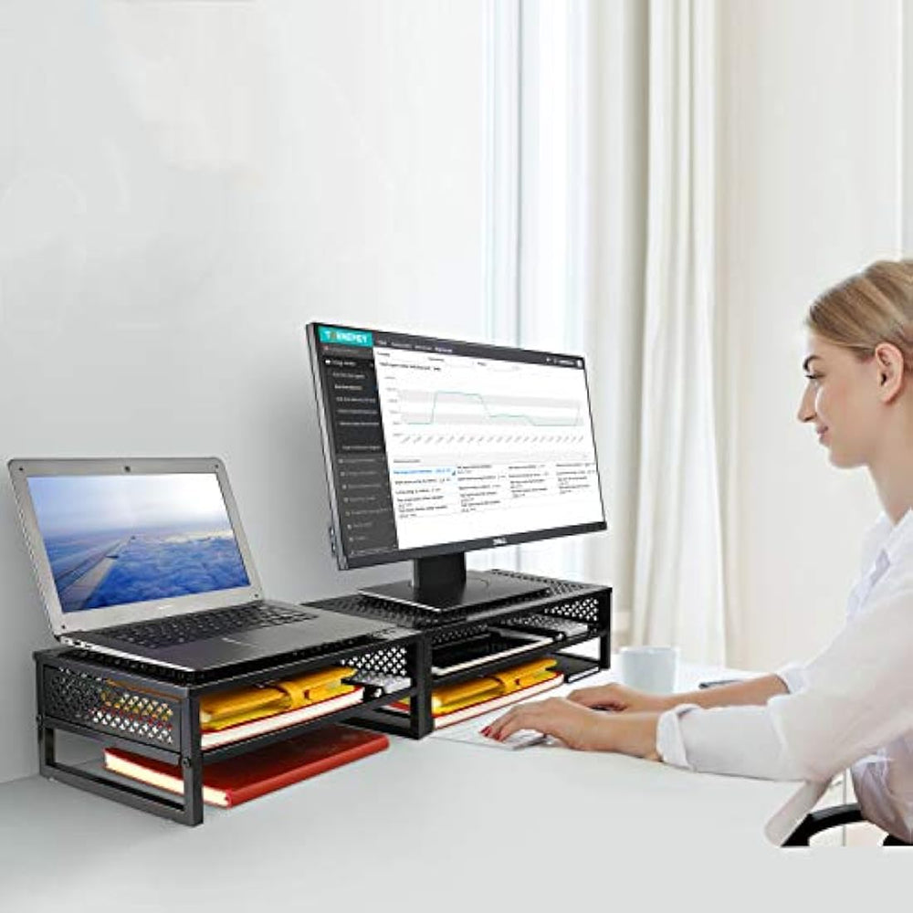 Soporte para monitor de 2 niveles