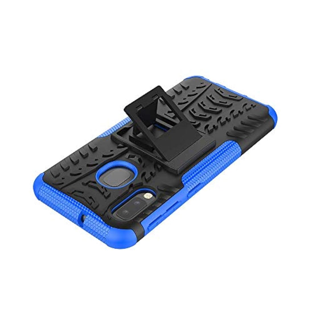 Funda para Samsung A10Eprueba de golpes color azul