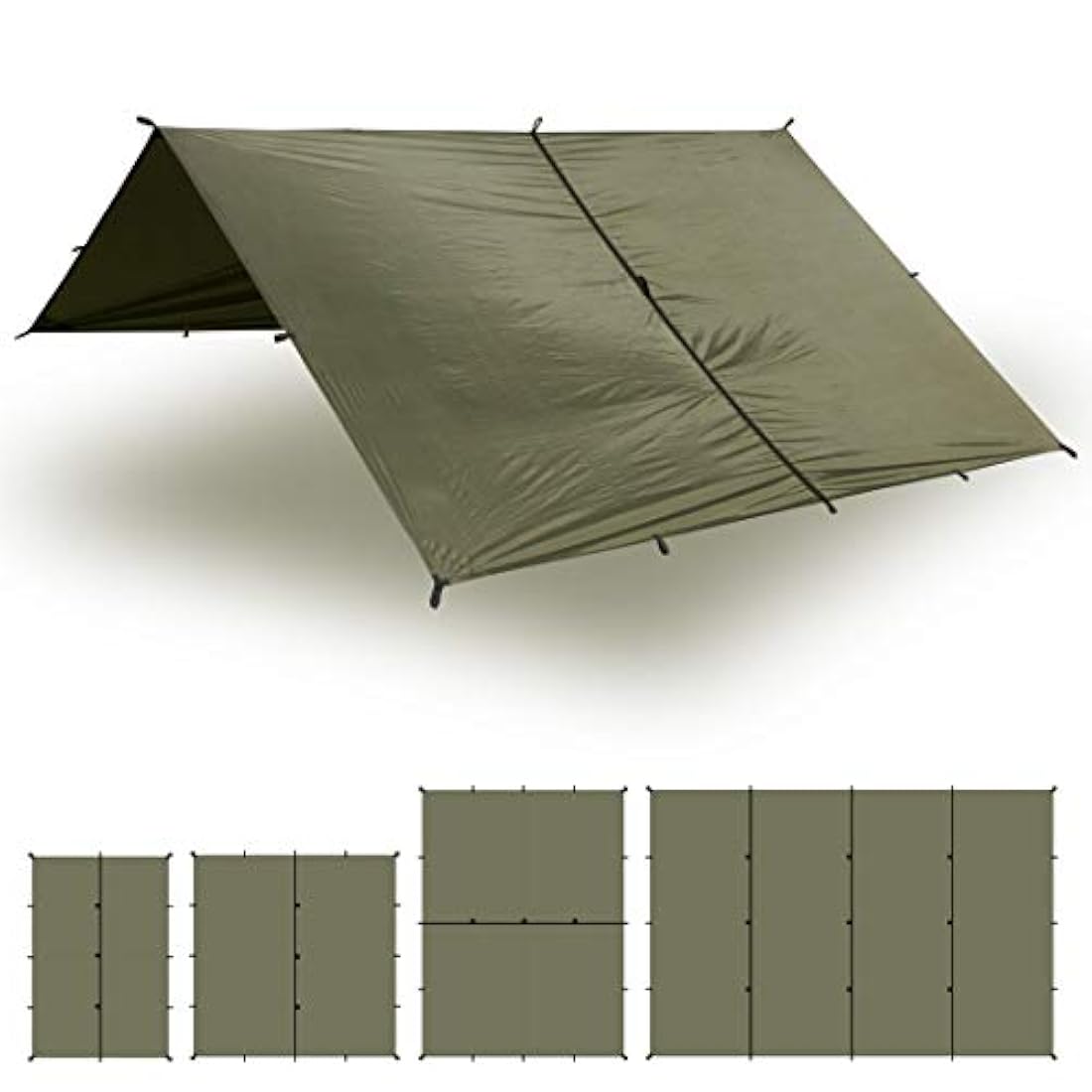 Aqua Quest Safari - Lona para camping (100% impermeable)