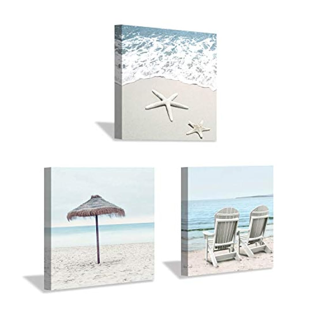 Coastal Pictures Beach Wall Art - Lienzo decorativo pared