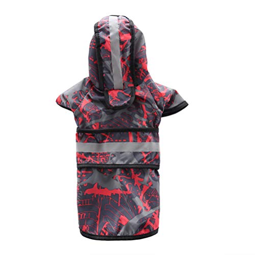 Chubasquero portátil para perro, impermeable, para mascotas