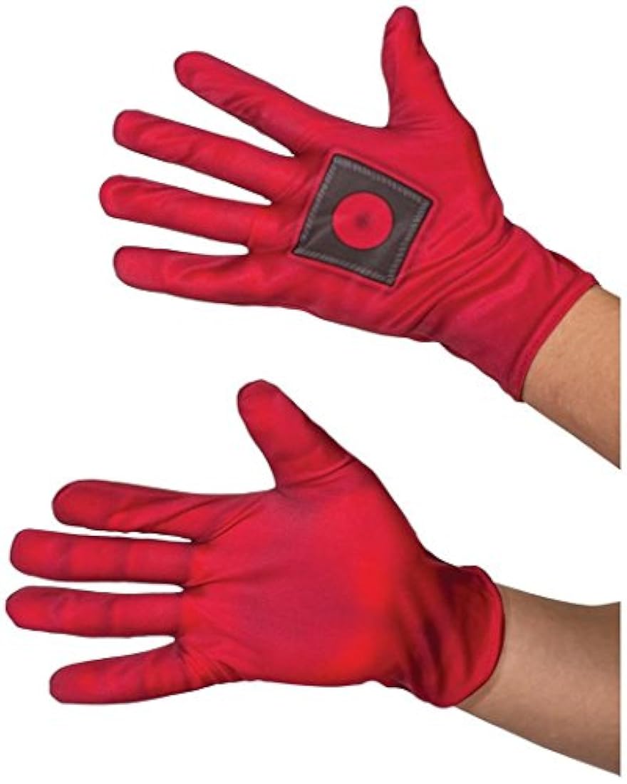 Guantes para disfraz de Deadpool para hombre