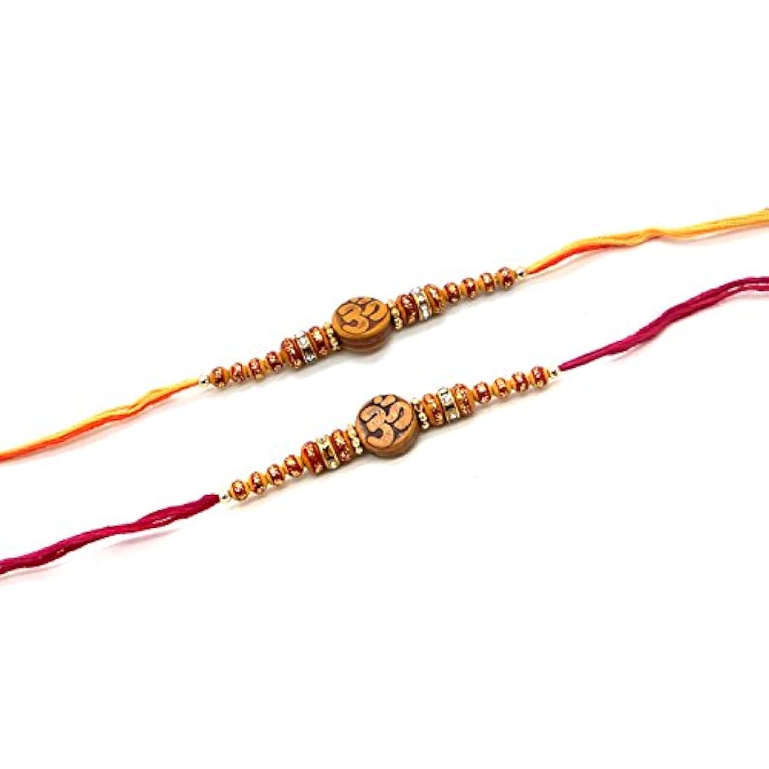 Juego de dos pulseras Rakhi