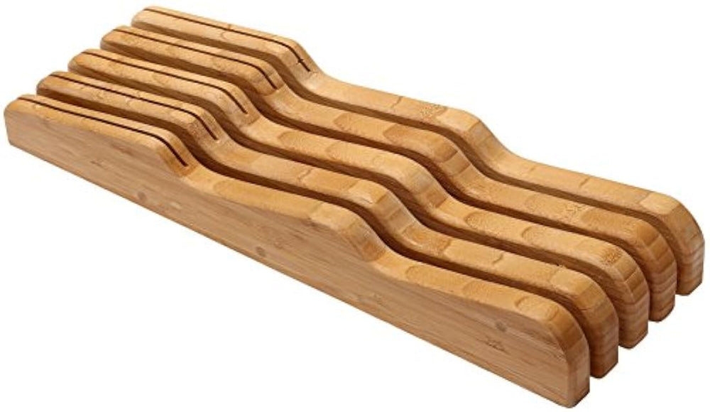 YBM Home & Kitchen taco de bambú para cuchillos Madera