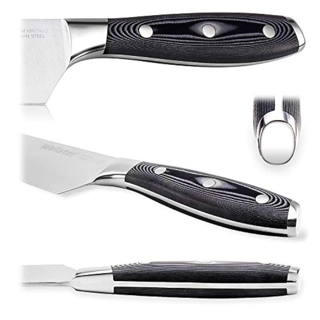 WELLSTAR - Juego de cuchillos de cocina 3 piezas