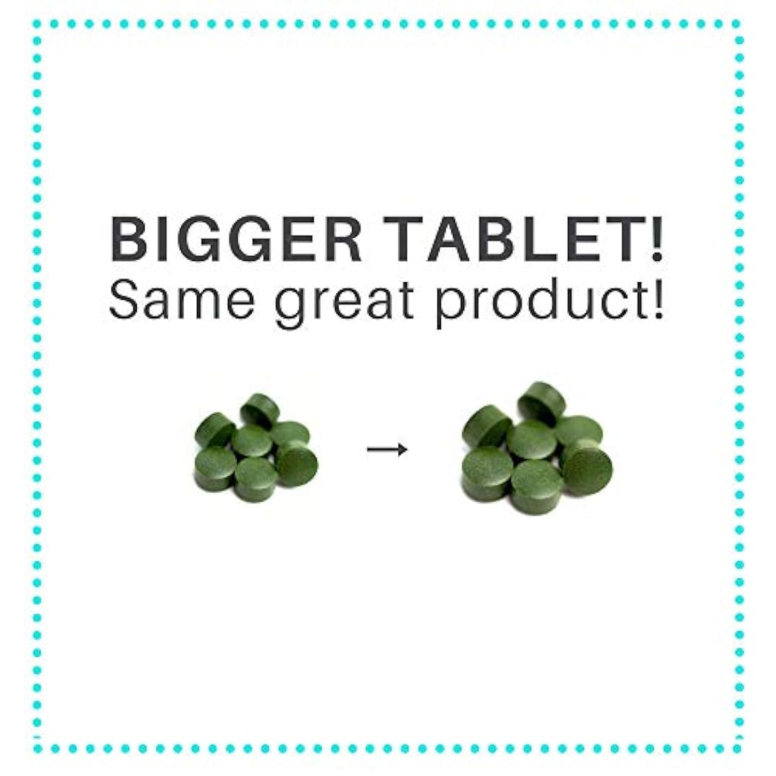 2 en 1 tabletas de cloro y espirulina.