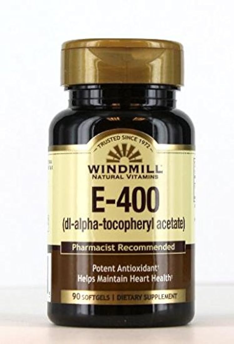 Vitamina E SFGL 400 IU SYN WMILL Tamaño: 90