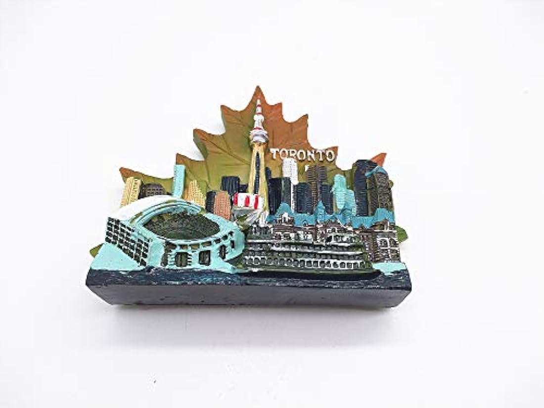 Imán de nevera 3D de Toronto Canadá