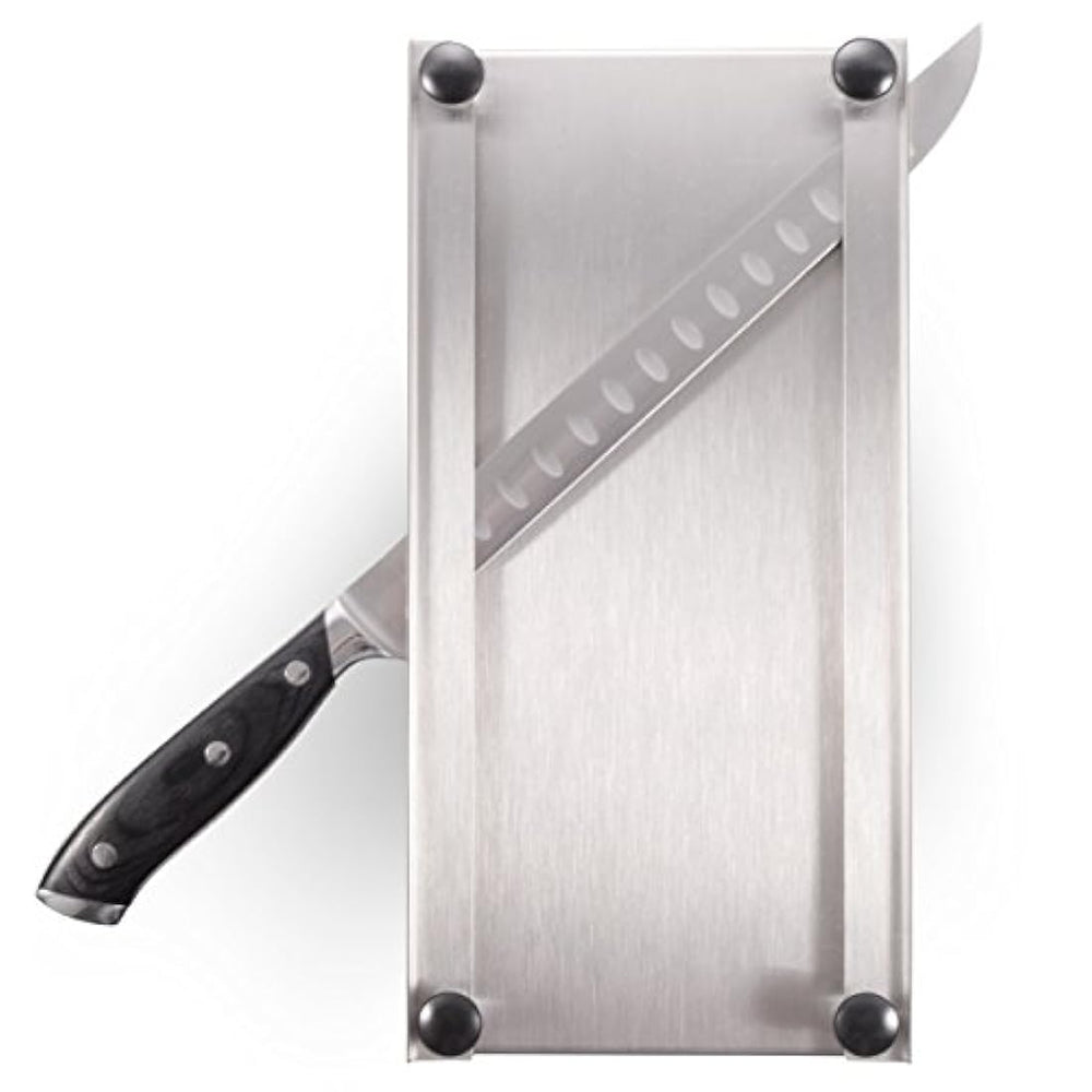 shop-ezy -Tabla de cortar de acero inoxidable