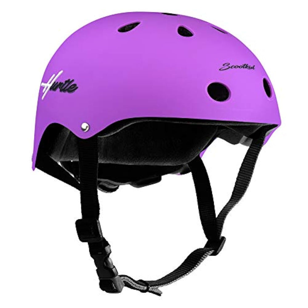 Casco deportivo para bicicleta violeta HURTLE HURHLP24