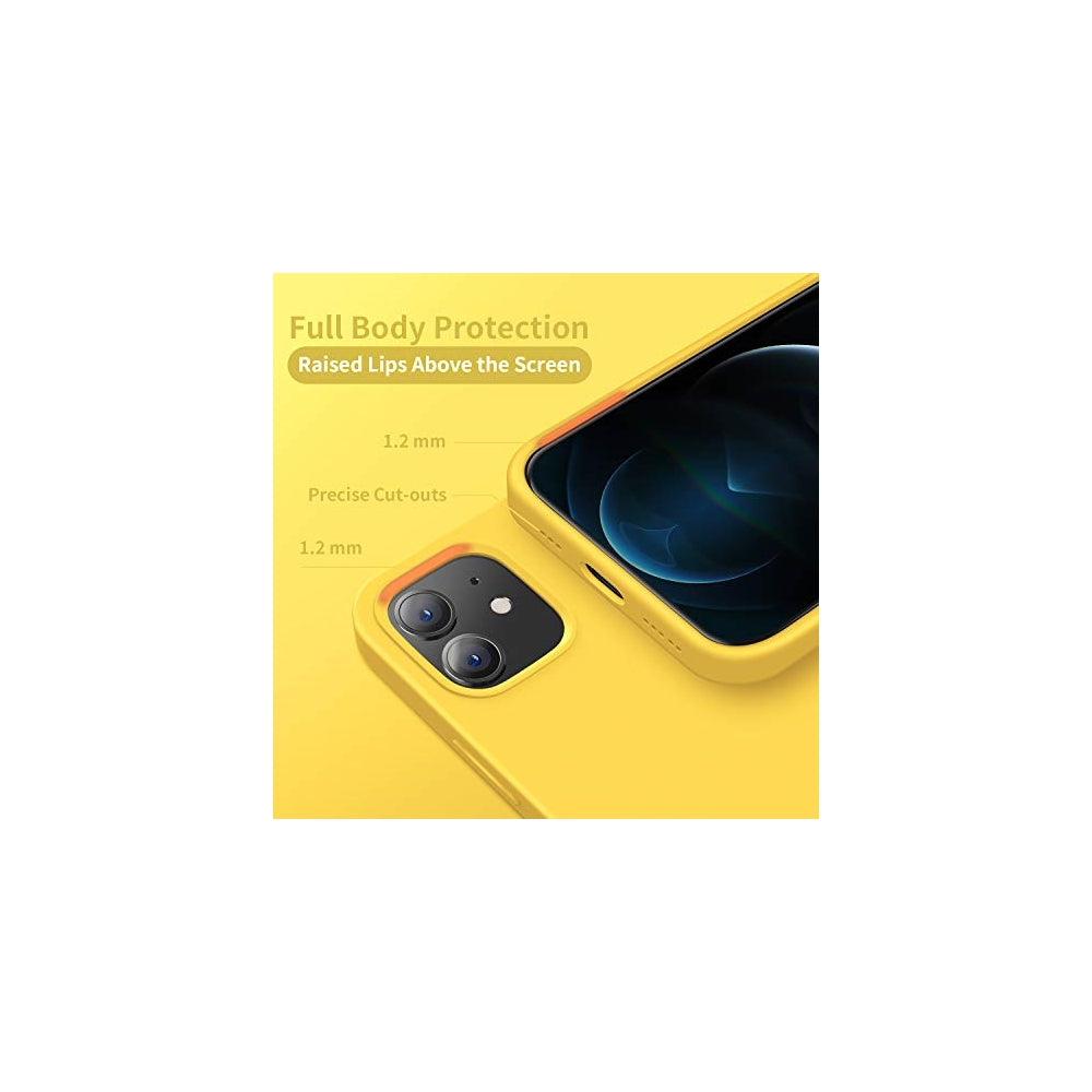 Fundas y Estuches para iPhone 12 iPhone 12 Pro Amarilla