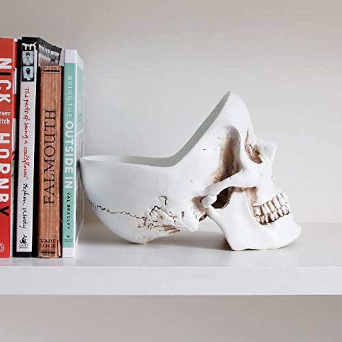 Joyería con diseño de calavera de pájaros de Suck UK