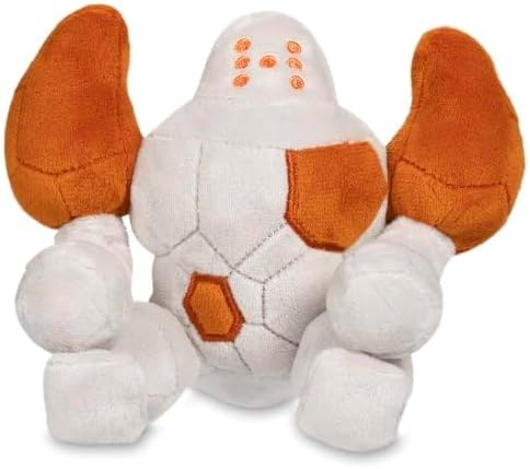 Pokémo Center: Peluche Regirock Sitting Cuties, 5 ¼ pulgadas