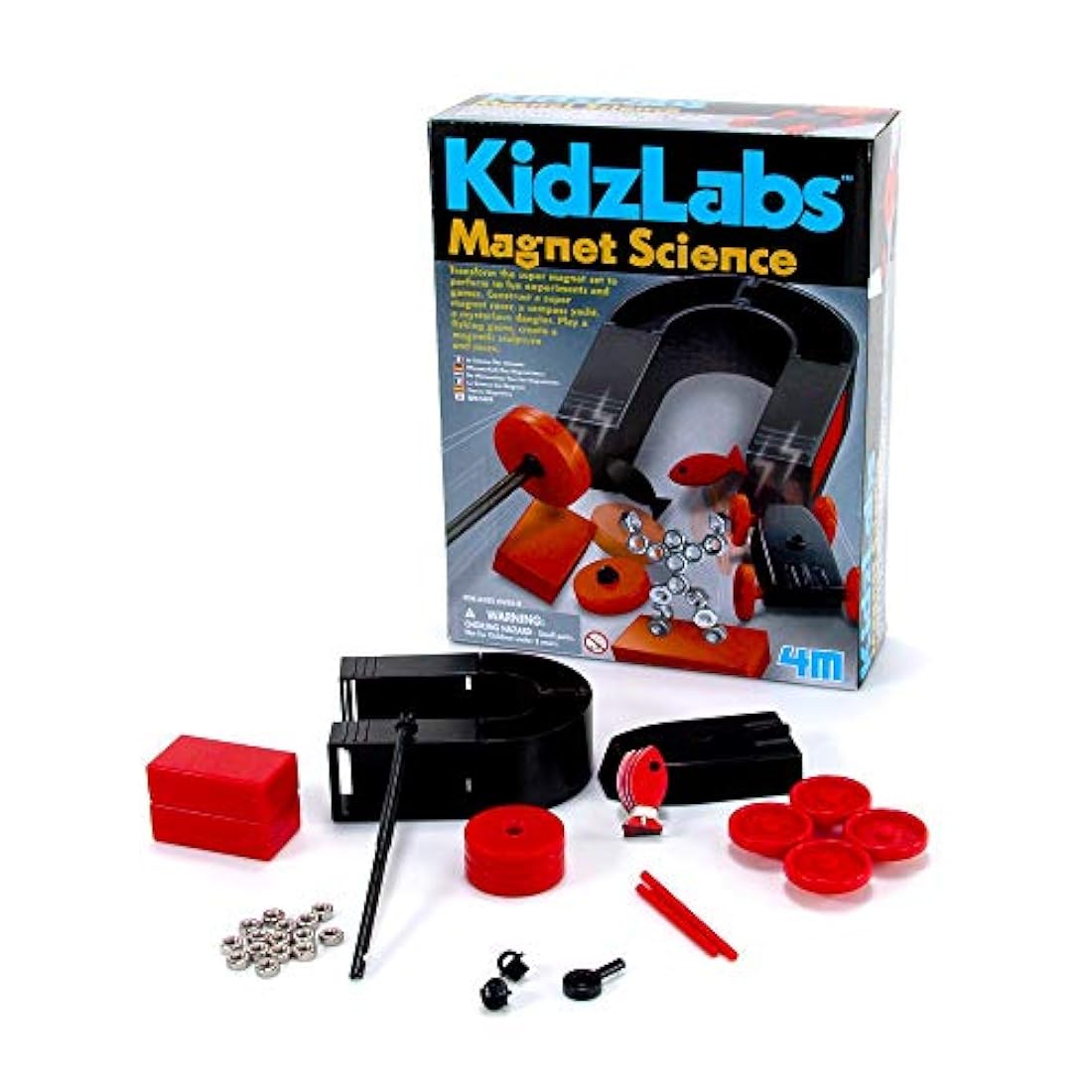 4M Magnet Science - Kit de ciencia de magnetismo