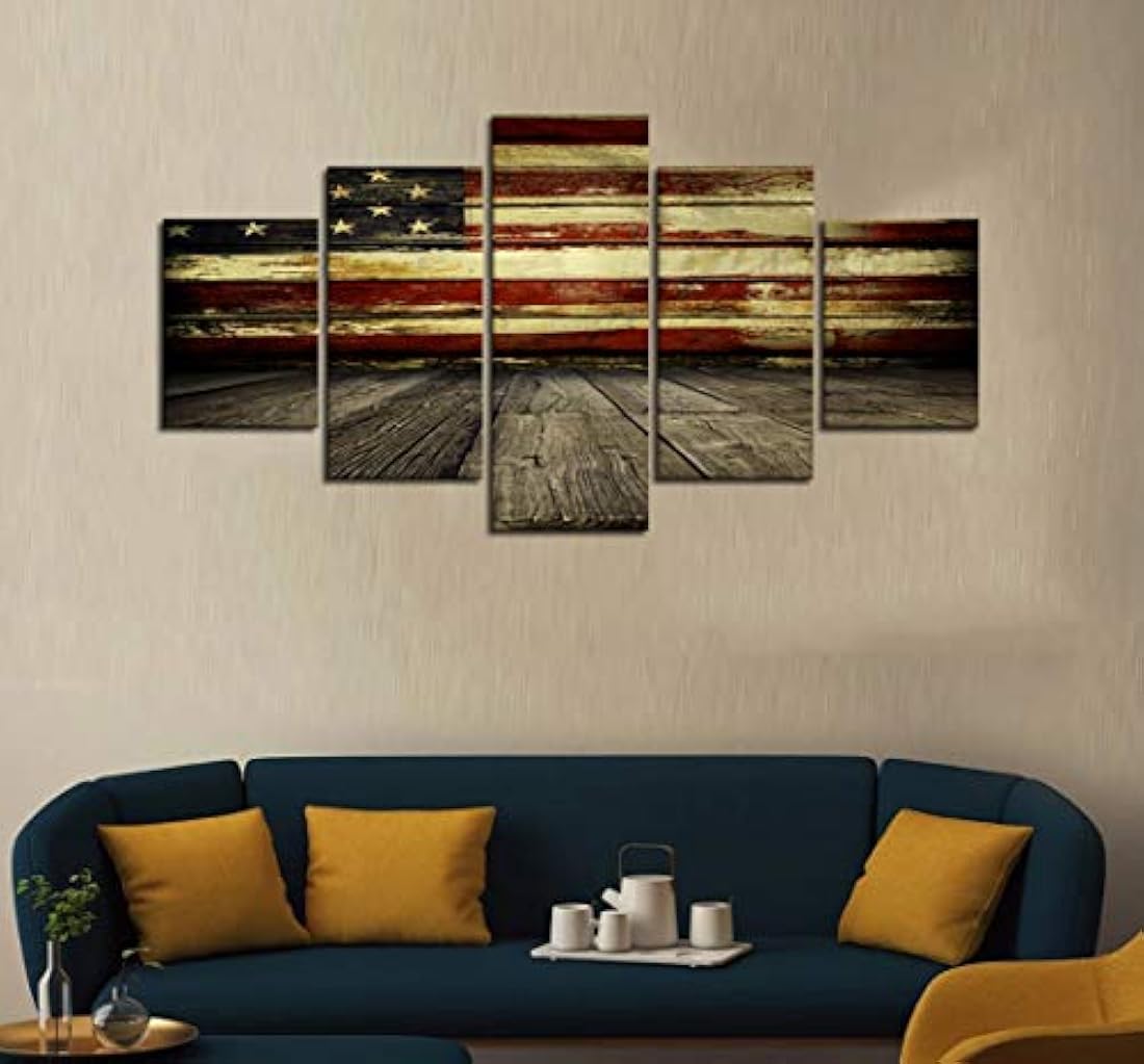 Lienzo con 5 paneles