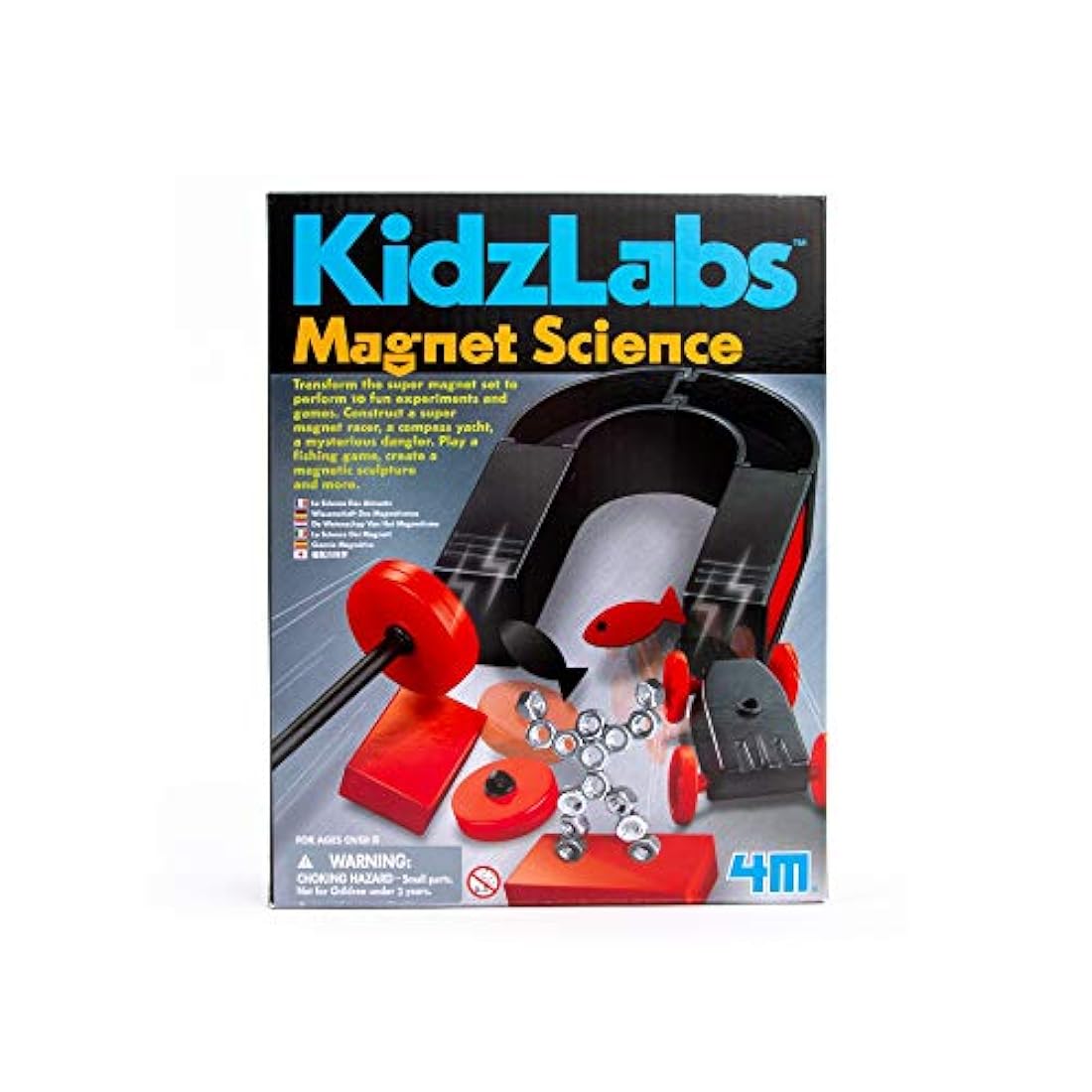 4M Magnet Science - Kit de ciencia de magnetismo