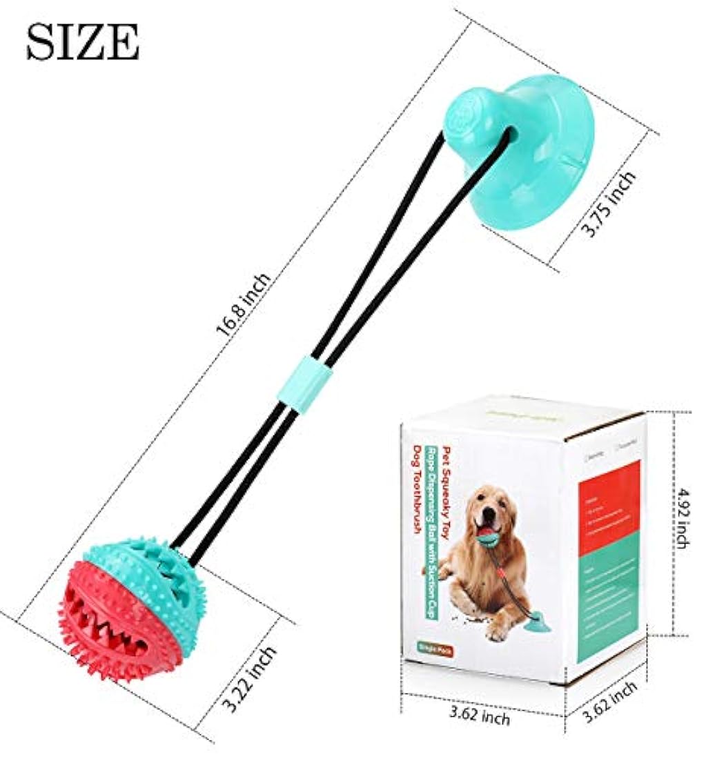 Juguete para perro - pelota dispensadora de alimentos