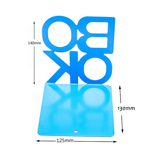 Extremos de libros: soportes decorativos de metal para libros, libros, diseño de aspecto único, resistente