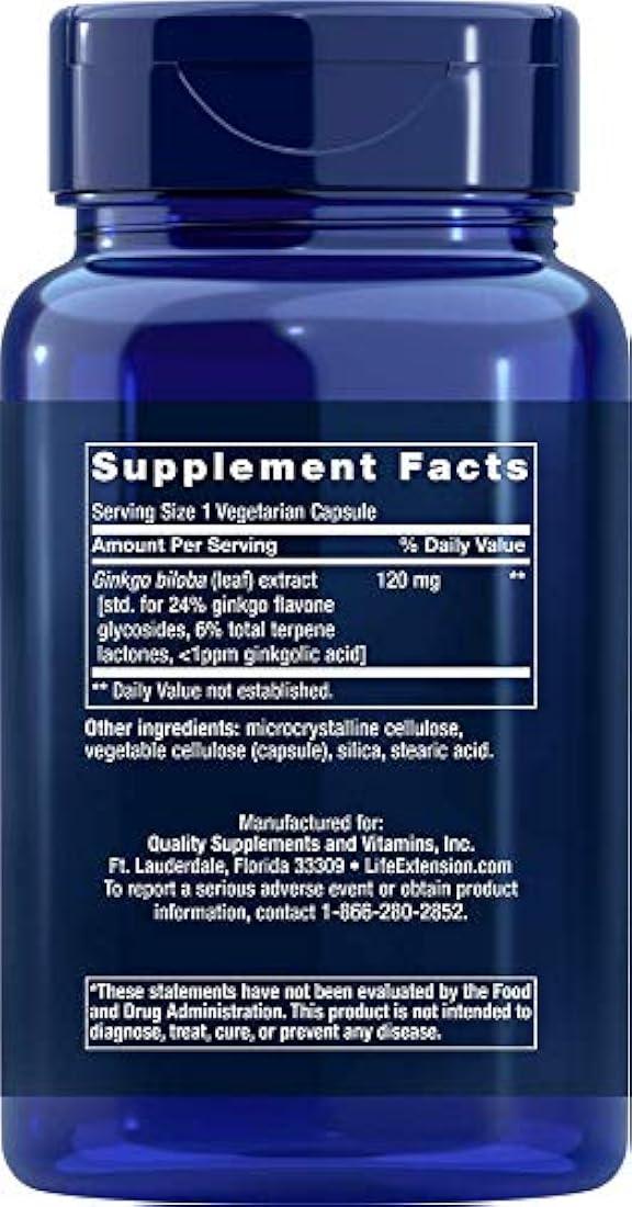 Cápsulas Life Extension