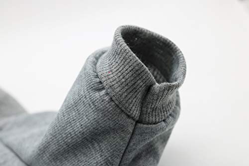 DroolingDog Dog Shirts I Love My Mom - Camiseta para perros pequeños, talla XS, gris