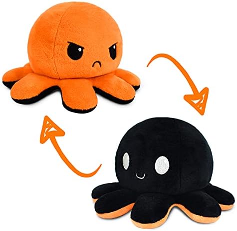 TeeTurtle - Octopus de peluche reversible - Fidget sensorial