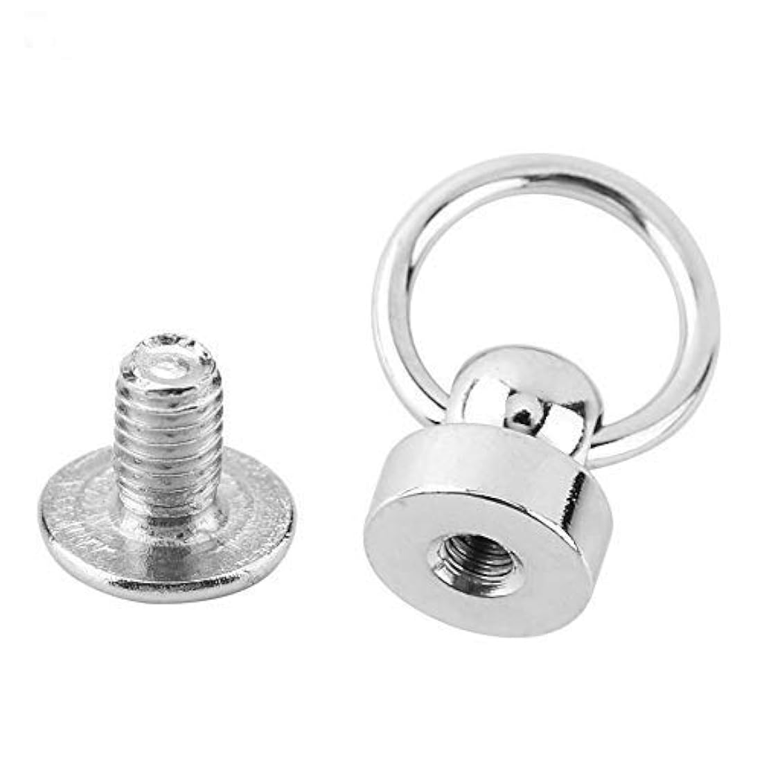 Dijes y Medallas 10 piezas de remaches de latón plateado