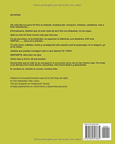 No eres malo, eres ... tú tienes la respuesta: La vida