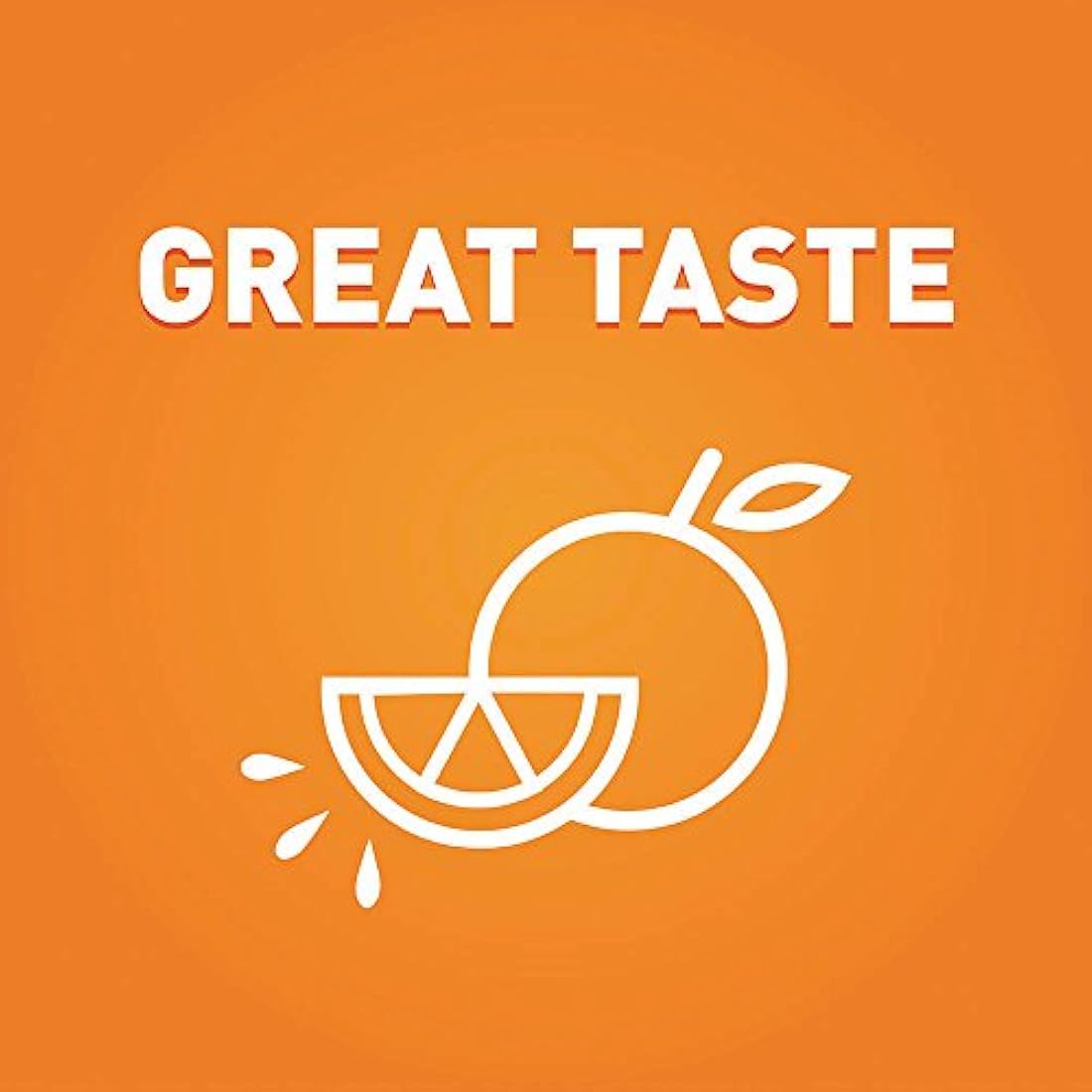 color naranja con sabor, tarro de 16 onzas