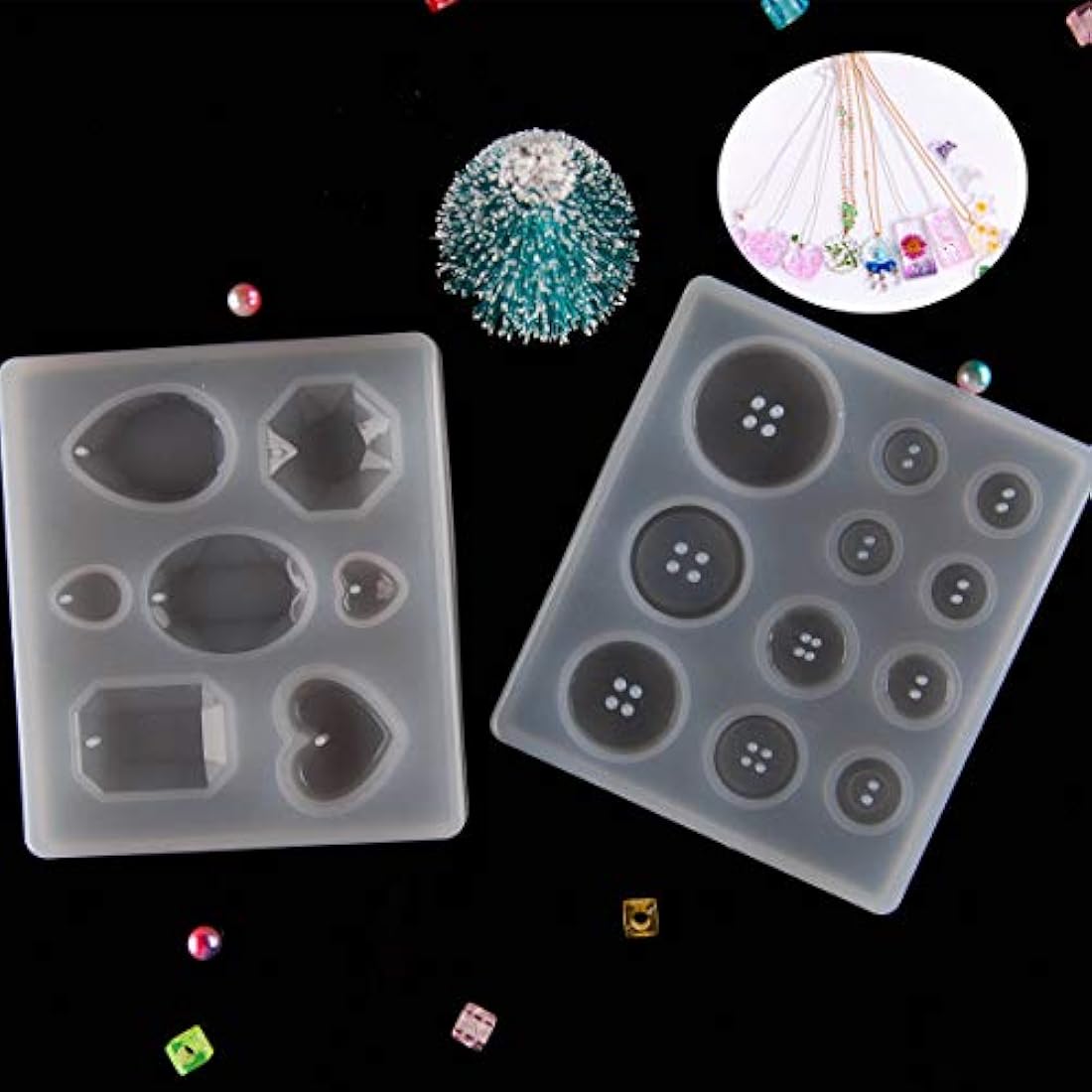Moldes de resina para joyas