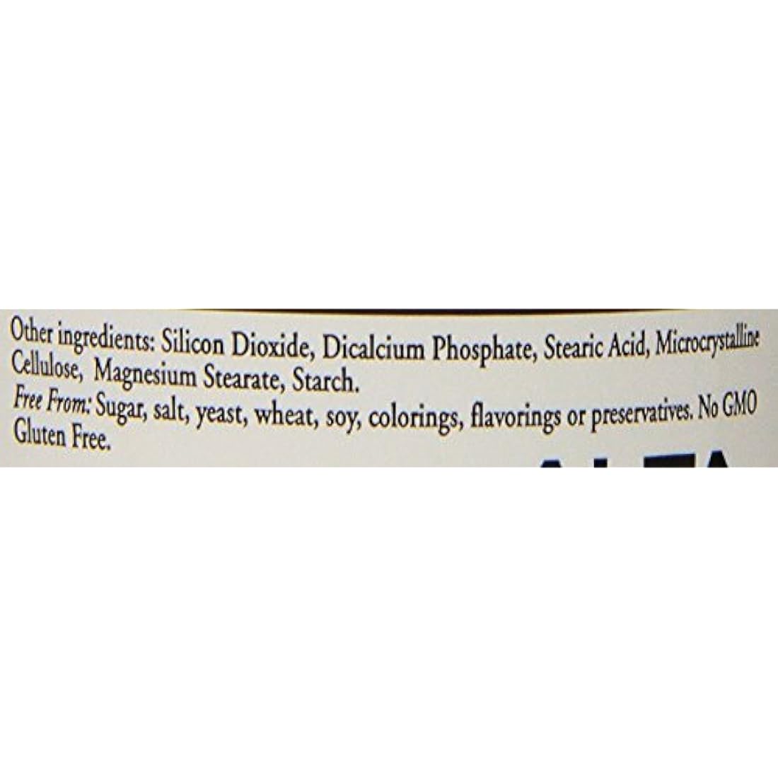 Tabletas de cloruro de magnesio de Alta Health, 100 unidades