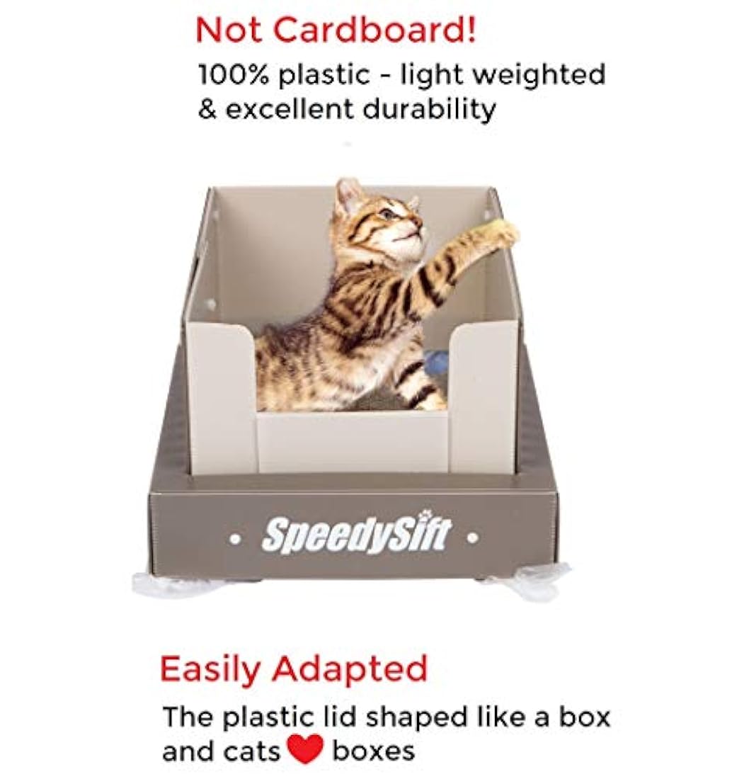 Caja de arena para gatos SpeedySift 56 ct